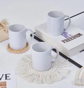 Sublimation Blank 11oz Ceramic Coffee Mugs