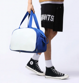 Travel Duffle Tote Bag with Shoe Compartment
