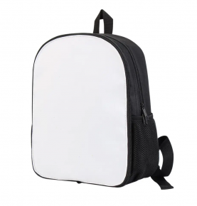 12 Inches backpack kids heat transfer schoolbag