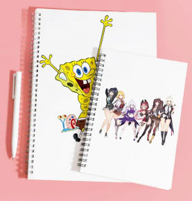 A4 A5 Sublimation Blanks Notebook 