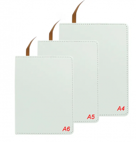 PU A4 A5 A6 Sublimation Blanks notebook
